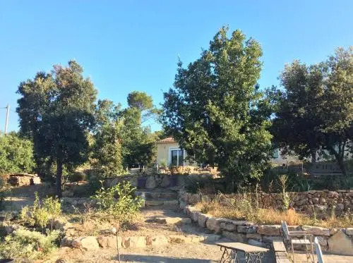 Les Karakis, piscine au sel, jardin 5000m2