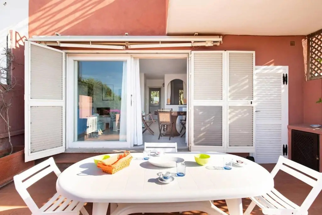RESIDENZA SUL PORTO - Terrazza Vista Mare Porto Rotondo - Patio - AC