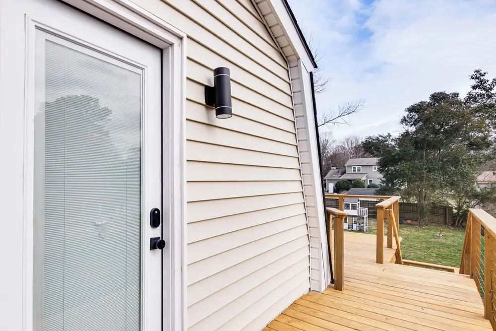 6 Mi to Spectrum Center: Spacious Getaway w/ Deck
