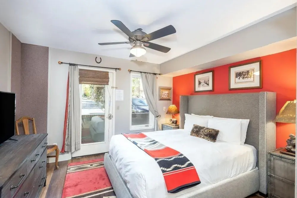 Ground Floor W/ River Trail Patio + Walk To Chair 7! Viking Lodge 116 1 Bedroom Condo by RedAwning