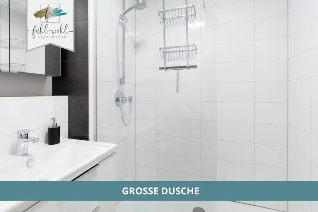 Apartment am Hofgarten - 2 Zi Küche, Duschbad, Balkon und Parkplatz