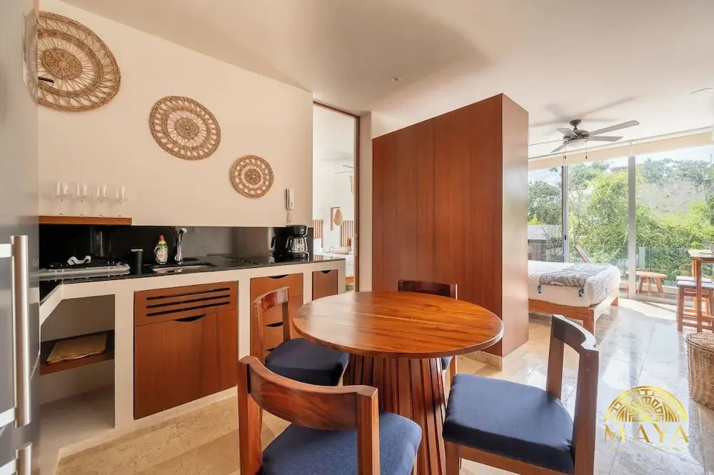 NHOA 205B Lux 1BR Condo Pool View in Aldea Zama