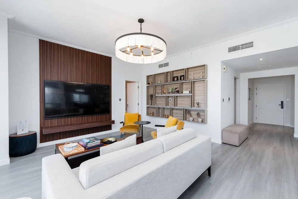Sleek 3BR Maid s Room w Burj Khalifa View