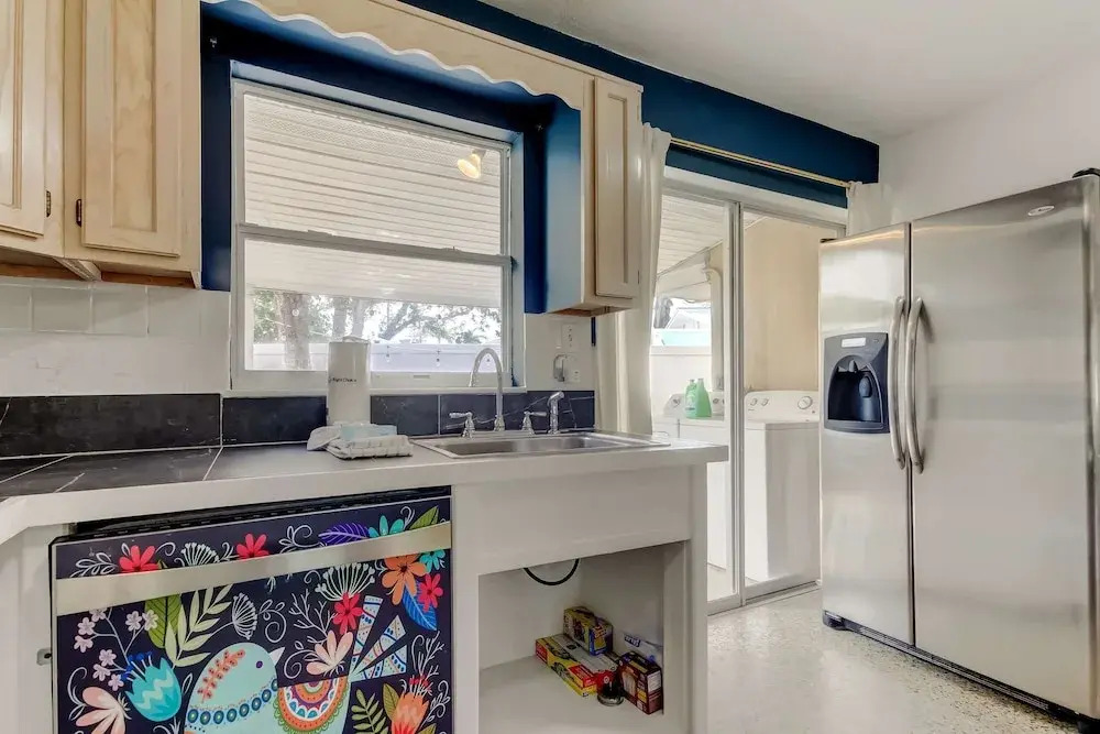 Boho Beach Bliss 2BR Retreat Steps From the Sand