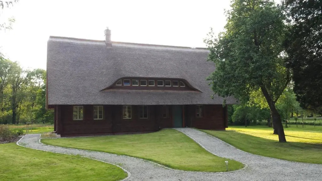 Exklusives Holzhaus