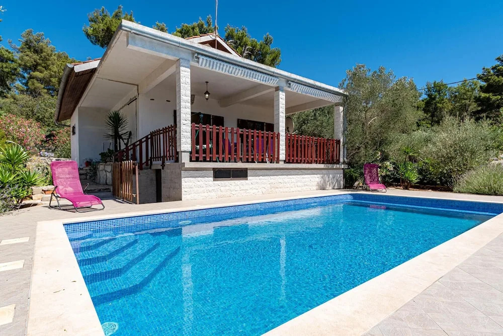 Stunning Home in Vela Luka With 2 Bedrooms, Wifi and Outdoor Swimming Pool
