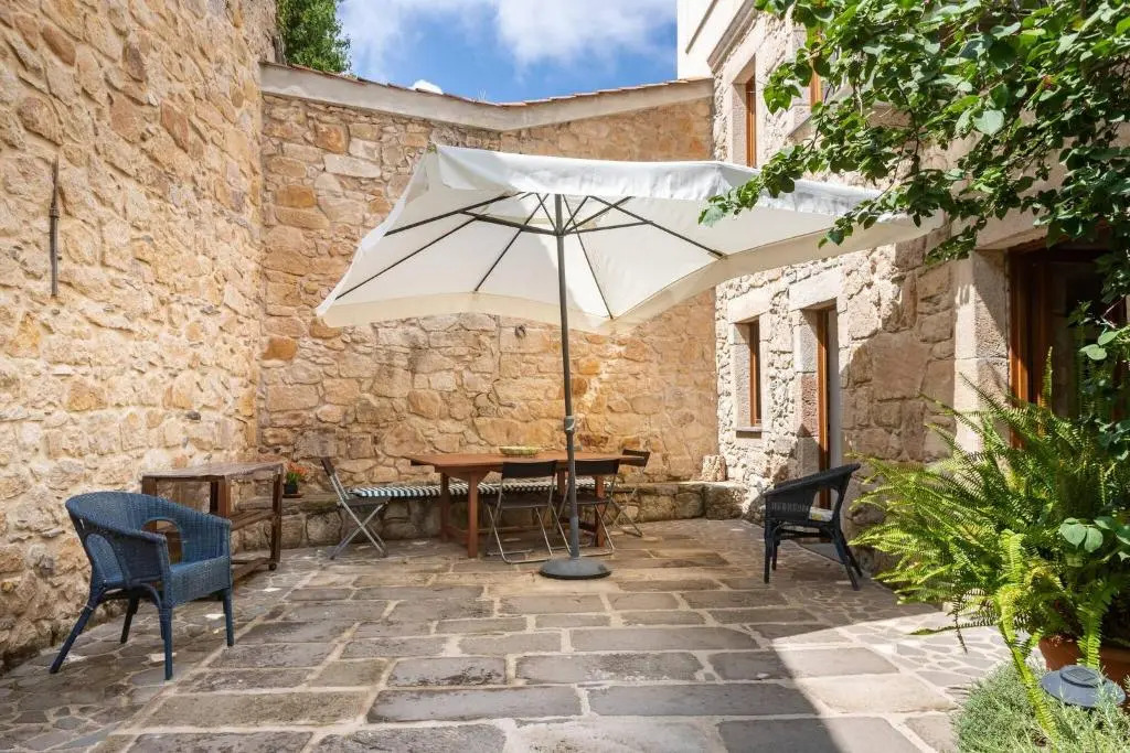 The Private Courtyard in Sardinia