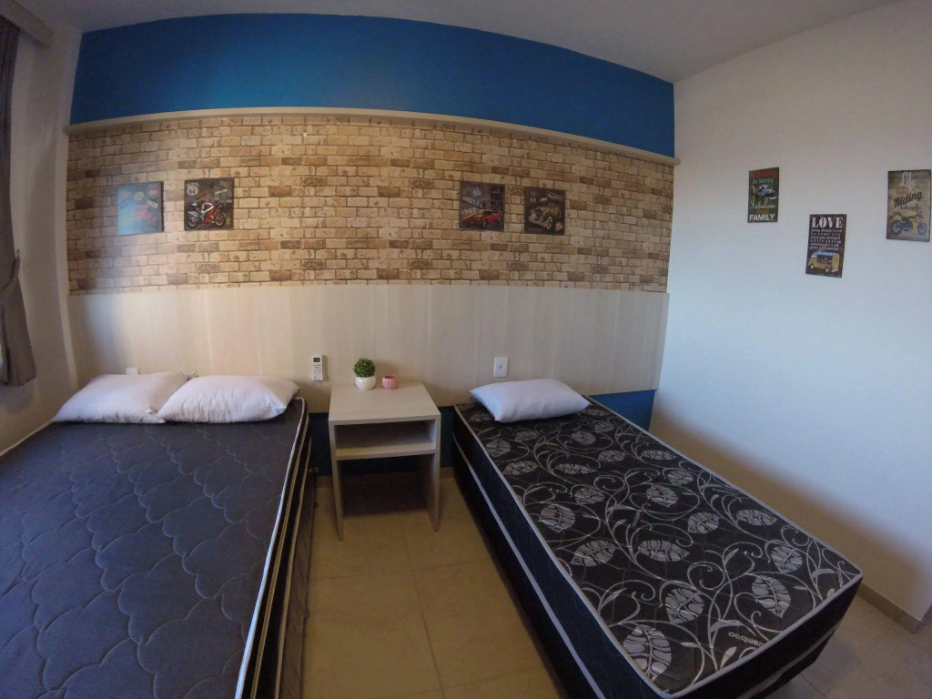 Apartamento Família E Com Linda Vista Mar