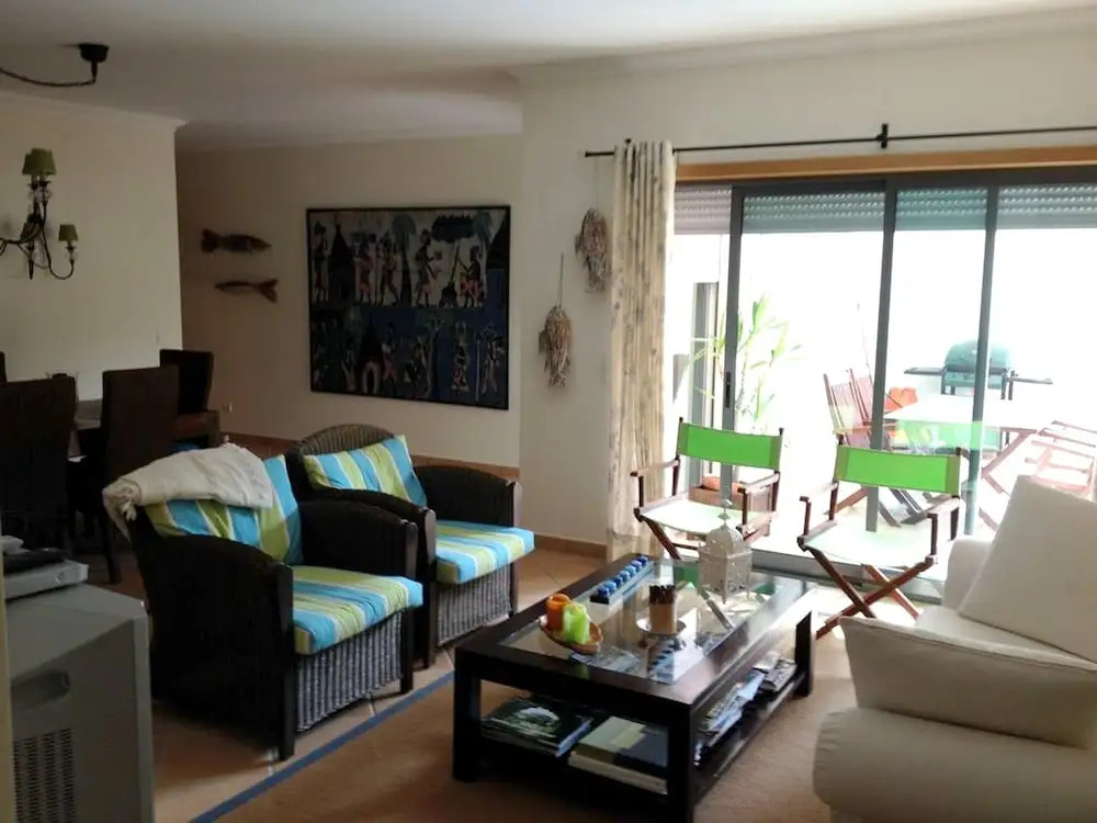 Apartment with 2 Bedrooms in Olhos de Água, with Pool Access, Furnished Garden And Wifi - 200 M From the Beach