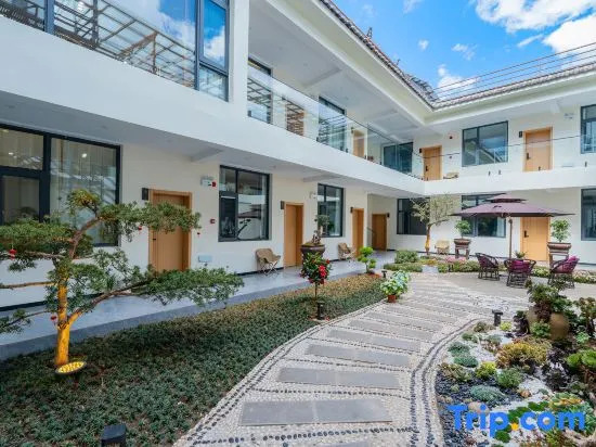 Artistic-Dawn, Twilight and Evening Wind New Chinese Design Courtyard