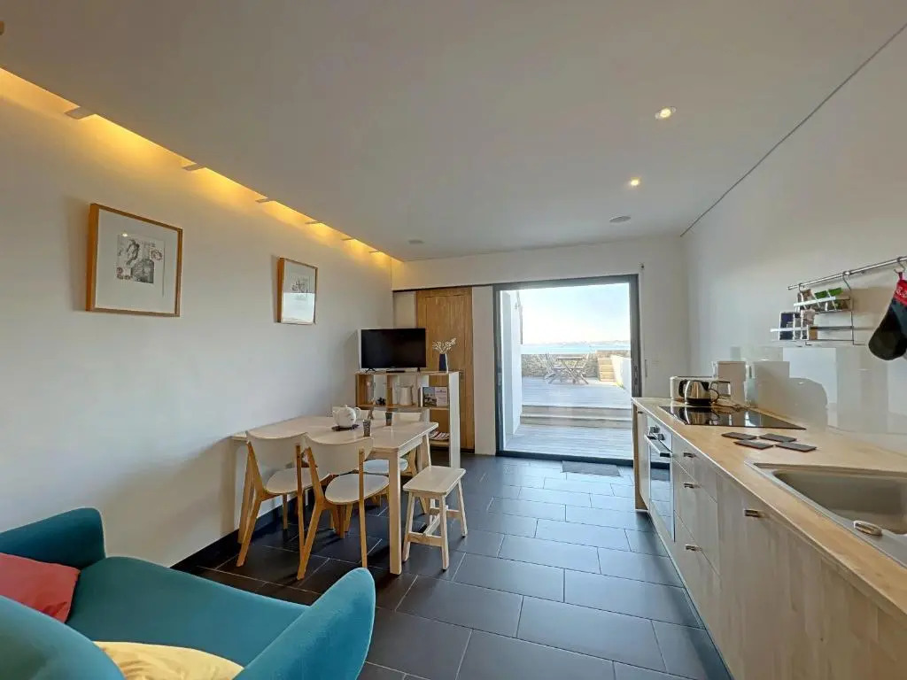 Maisonnette avec accès plage direct, 4/5 couchages, wifi - Gâvres - FR-1-349-117