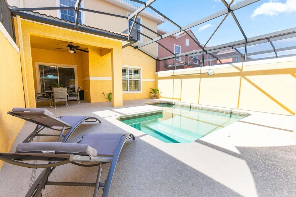Paradise Palms Resort 4br/3ba Townhome With Splash Pool & Themed Bedrooms