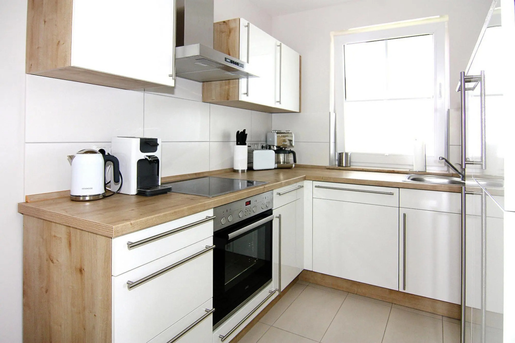 "Hafenhaus" holiday home in the port village of Vieregge - with sauna, fireplace and WiFi