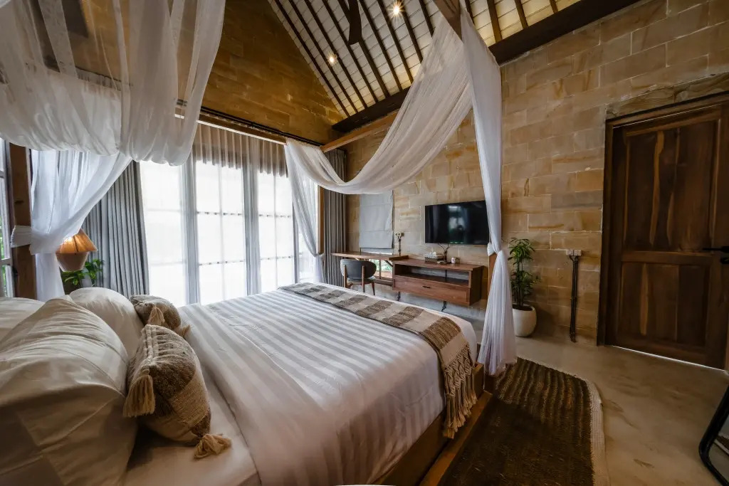 Nyaman Villas by EVDEkimi – romantic escape among rice fields w/pool, terrace - Long stay extras
