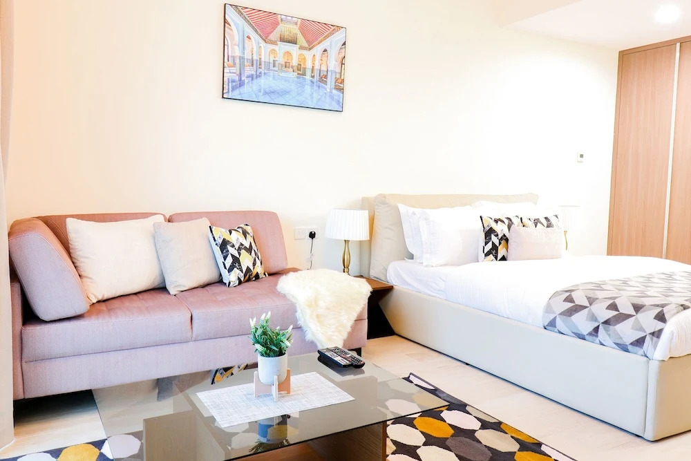 Fully Furnished Studio in Azizi Aliyah