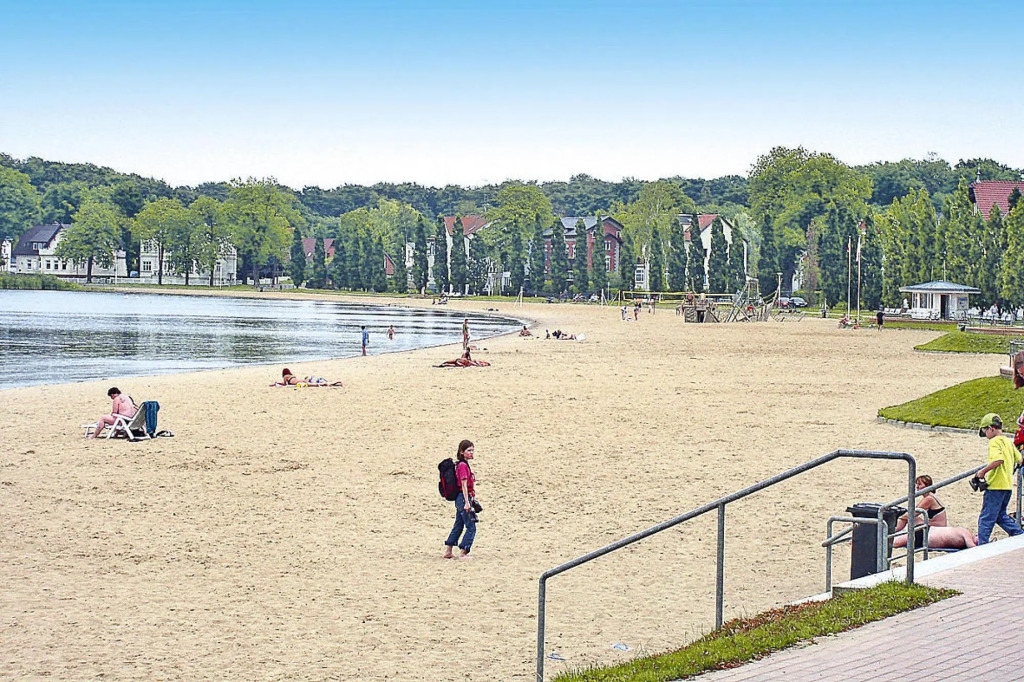 Apartment in Schwerin with a shared wellness