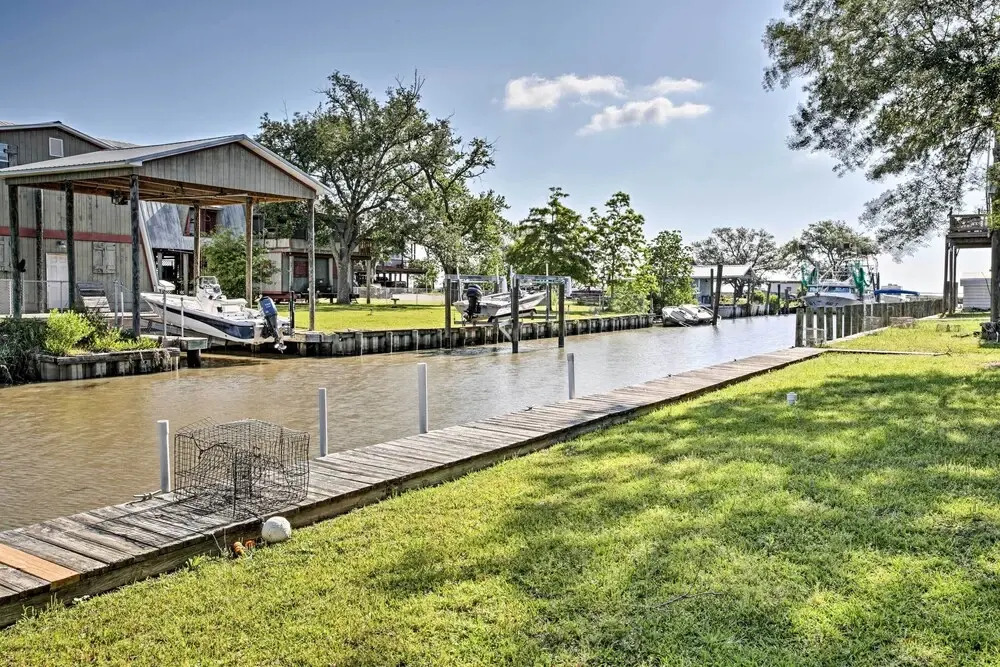 Private Dock w/ Lift: Waterfront New Orleans Home!