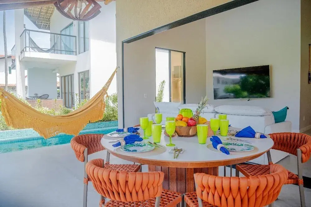 Casa 81 Luxo Pé na Areia Muro Alto byLP