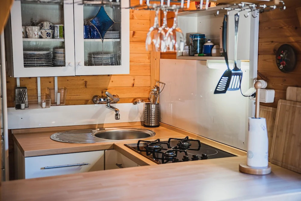 Wooden Cabin Zurej with Hot Tub