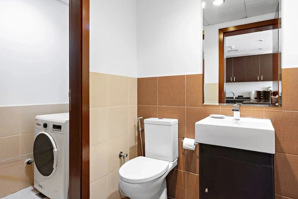 Silkhaus 1BR Orchid in Al Rayyana Balcony