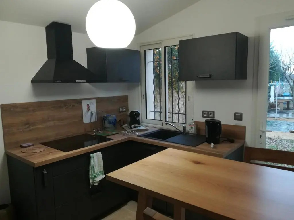 Chambre avec tout le confort d'un appartement