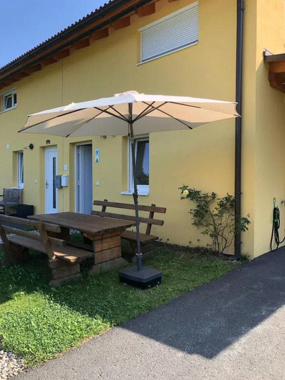 Villa with terrace, sauna near the border triangle