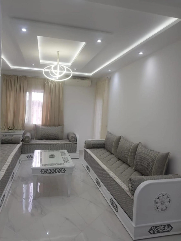 2 bedrooms appartement at Marina Smir 500 m away from the beach with sea view shared pool and furnished terrace