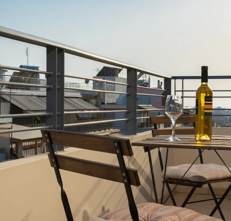 Magnificent 76m² homm Penthouse 6th, Acropolis View