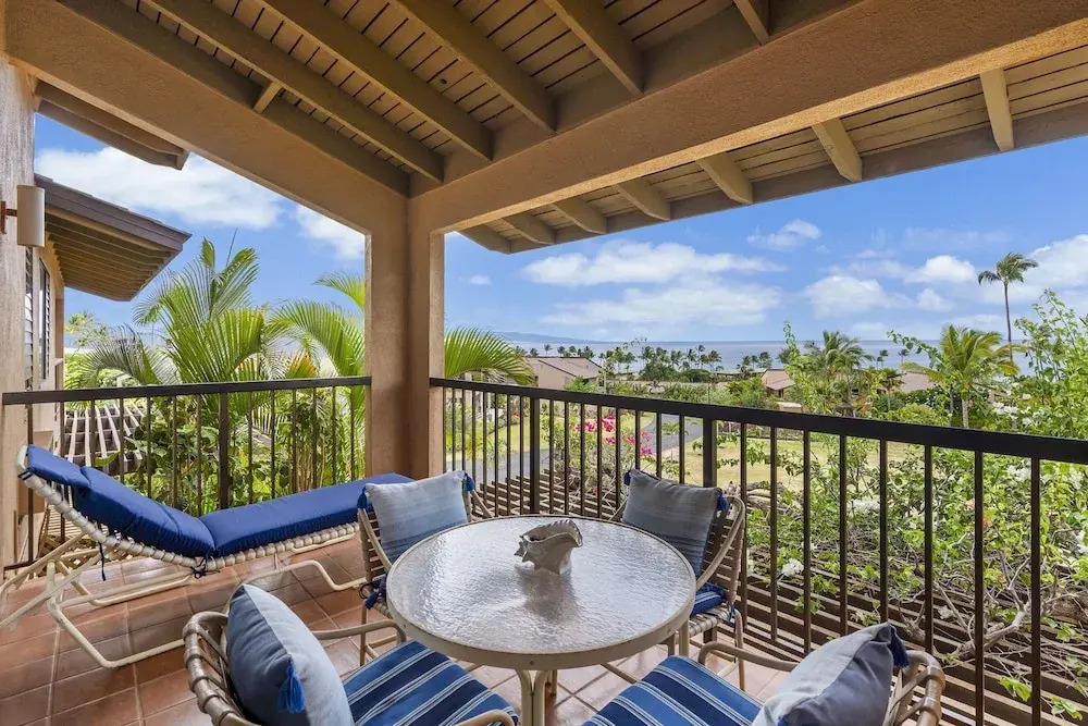Wailea Ekahi 12D - Budget Friendly Ocean View Studio w/ Lanai, Kitchen, WD, & AC