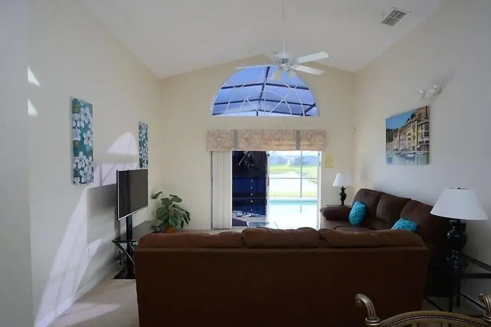 3 Bedroom Orlando Vacation Pool Home With Water View, Hot Tub, Games Room Near Disney!