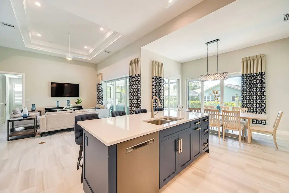 Golf, Swim & Unwind: Modern Marco Island Escape!