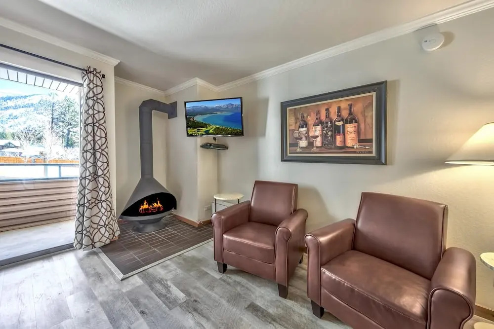 Updated Studio Right Off Lake Tahoe Studio Bedroom Condo by RedAwning