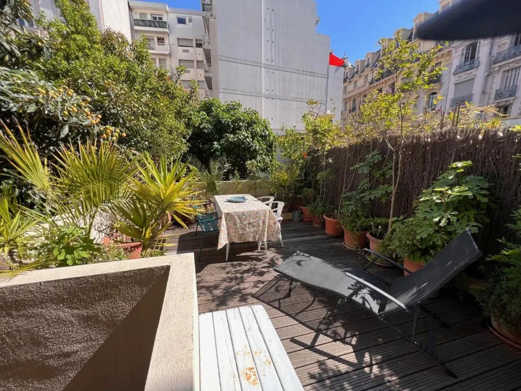 ApartHotel Riviera - Grimaldi Coeur de Ville - Terrasse Esprit - Large Studio AC with bigger South Terrace - Hyper Centre - 5mn plage