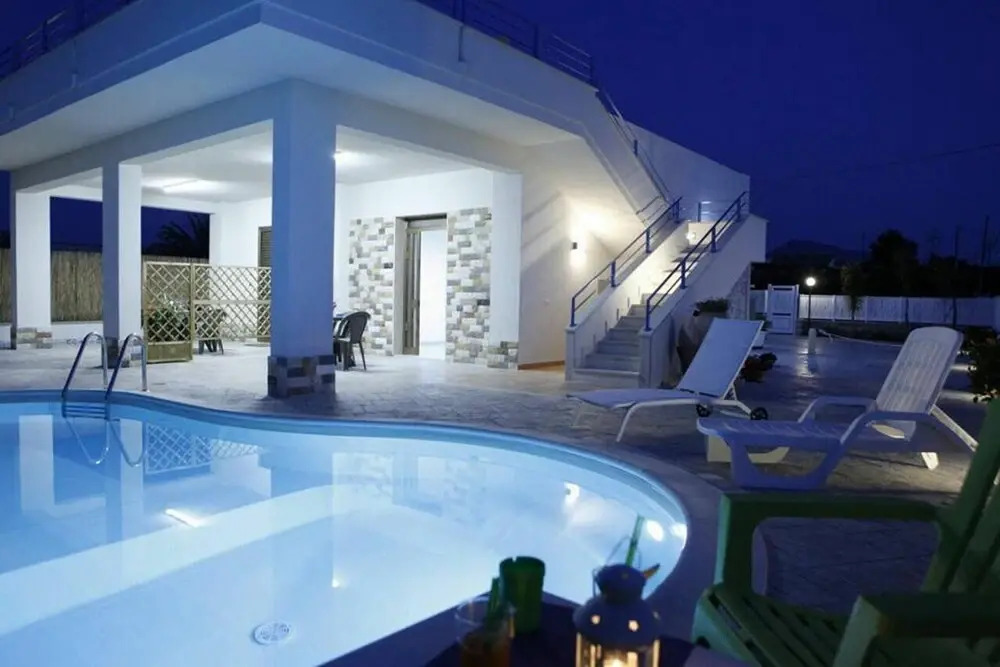 Apartment With one Bedroom in Alcamo, With Wonderful sea View, Pool Access, Enclosed Garden - 300 m From the Beach