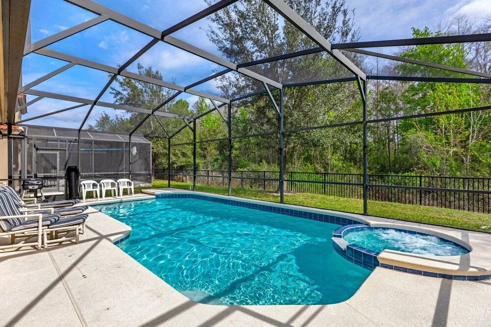 Gated Private Pool Home With Spa & Games Room