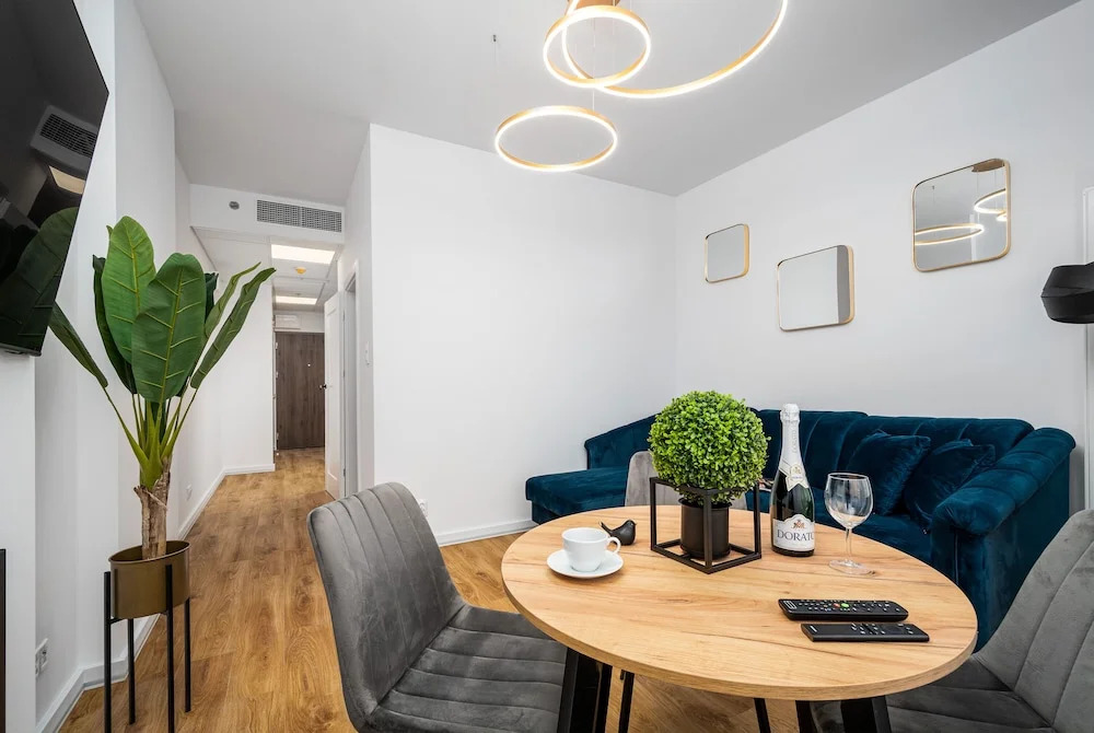 Exclusive Studio on Kasprzaka Street Warsaw Tower Bliska Wola