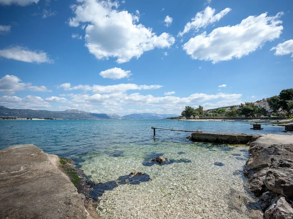 Sea-view Holiday Home in Trogir With Garden