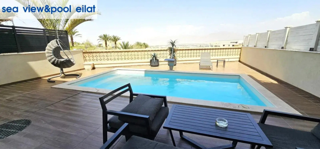 sea view & pool eilat