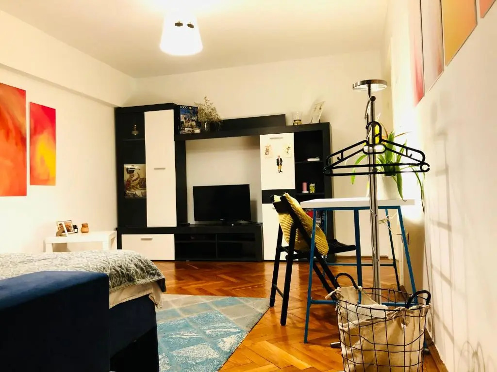 City Center Unirii Square Private rooms with City View - Shared Amenities