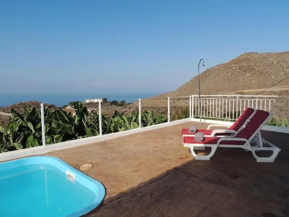 House with 2 Bedrooms in Santiago Del Teide, with Wonderful Sea View, Pool Access, Furnished Terrace - 3 Km From the Beach