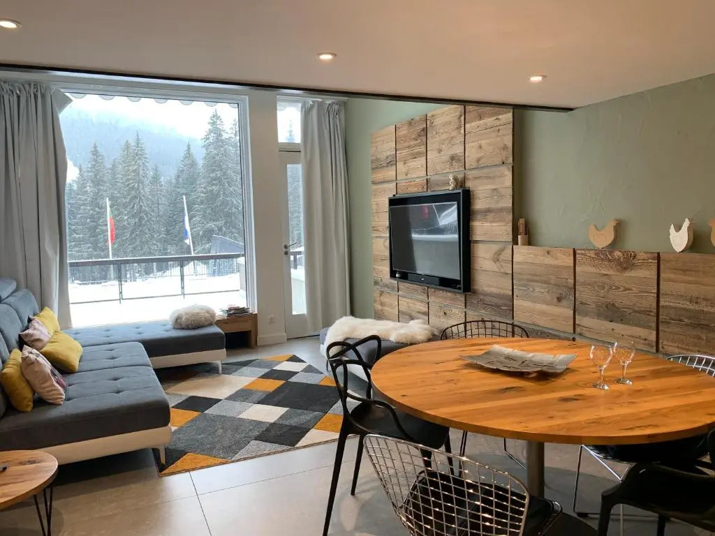 Flaine Forum L1 Cassiopee Mezzanine & Terrasse