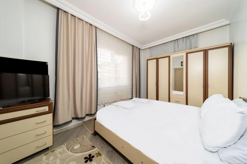 Apartment with Panoramic City View in Kepez
