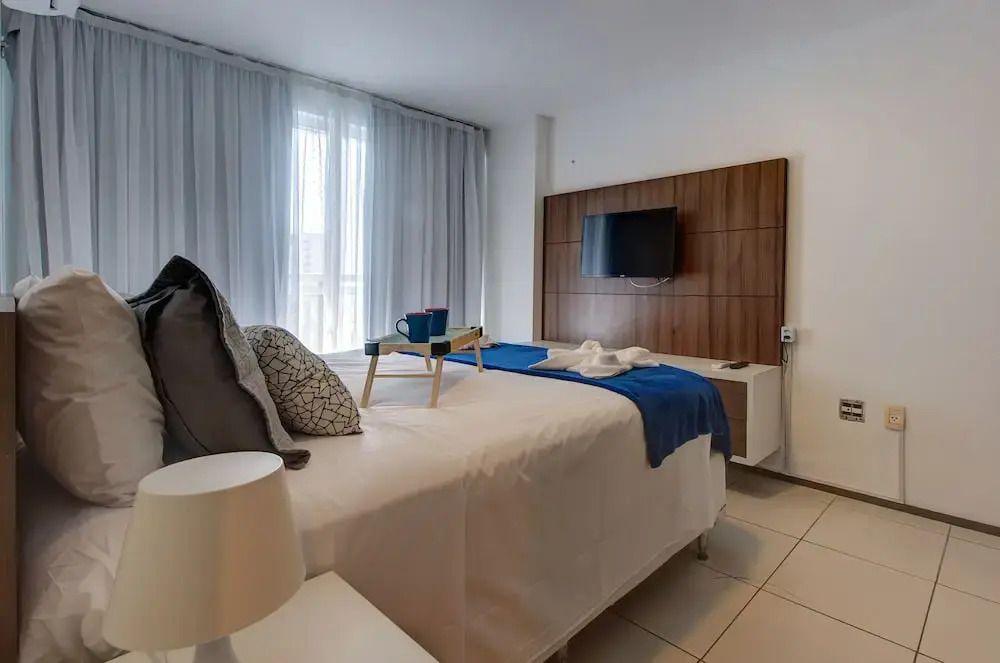 Sea View Praia de Iracema 2 Bedrooms 5 People 200mb Wifi By DM Apartments
