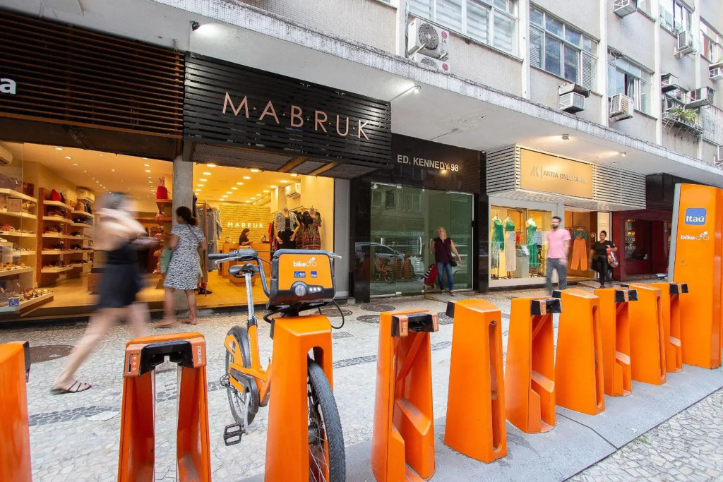Line Rio Copacabana Moderno Studio Internet 500mbps Smart TV 50 Polegadas e a 100m da praia