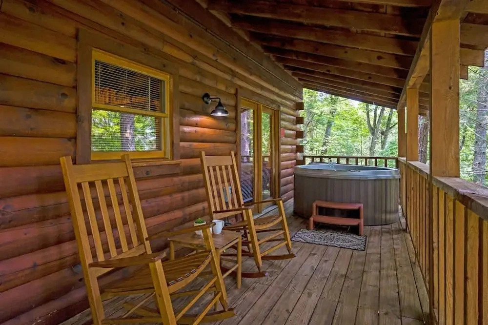 Location Log Cabin Hot Tub Fireplace Pool Fishing