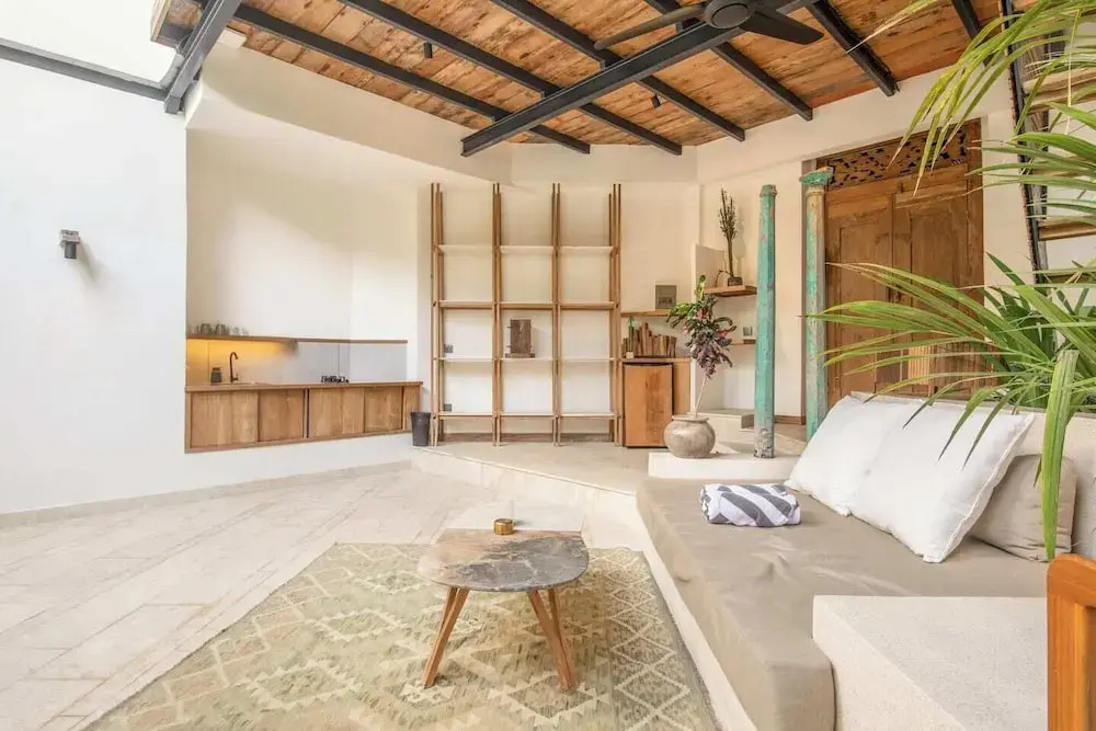 Stylish 1-BR Villa with Pool, 800m to Echo Beach