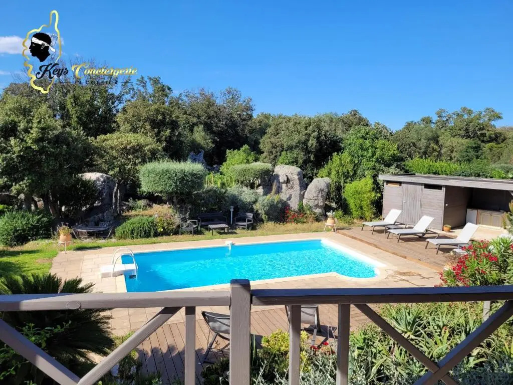 Villa 125m2 6/8 pers Trinité de Porto Vecchio Piscine