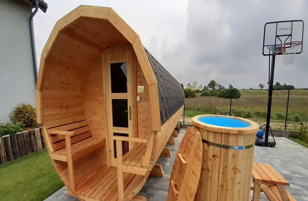 Holiday house, sauna, whirlpool, Mielenko
