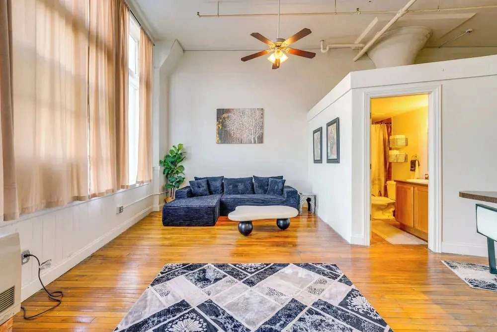 Explore Corktown: Updated Loft Next to Riverwalk