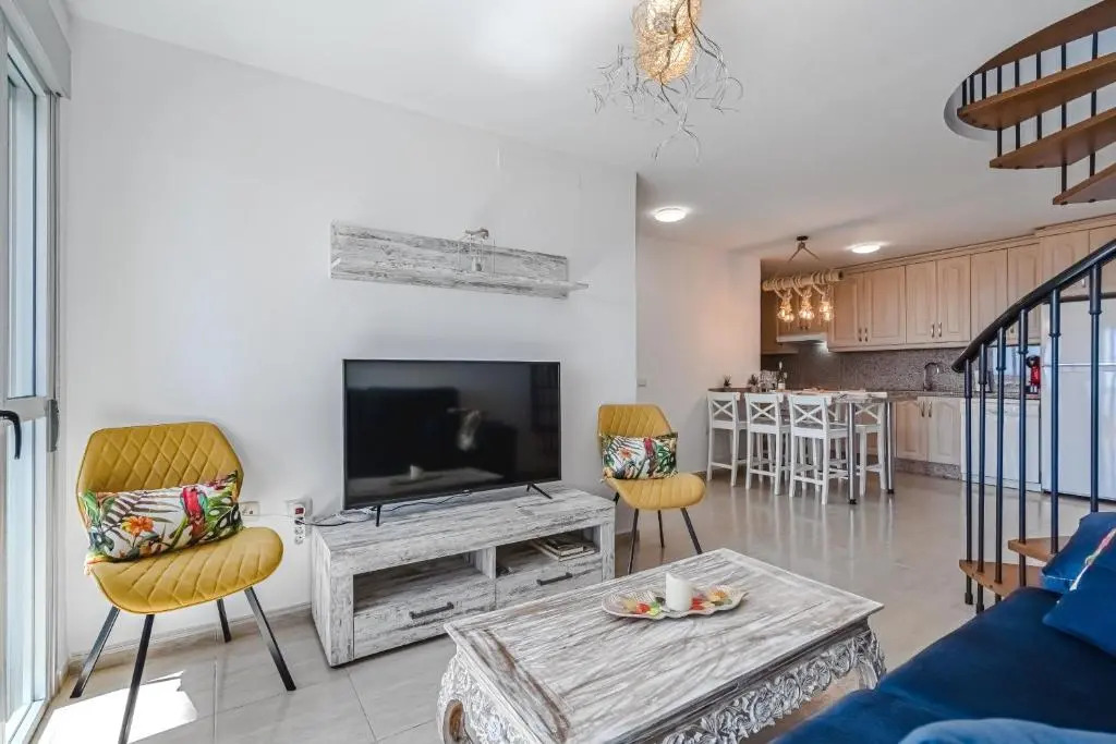 Brand new duplex in Golf del Sur, see view
